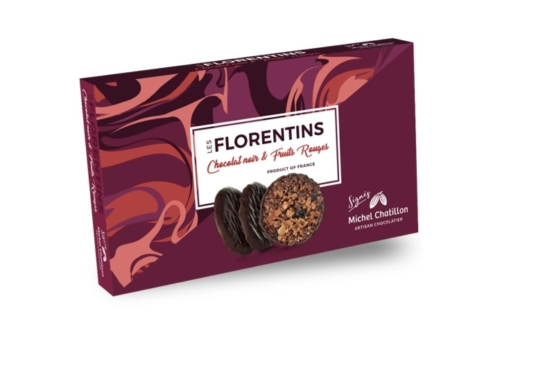 Florentine Cu Fructe De Padure Si Ciocolata Neagra Maison De Florentines 100g